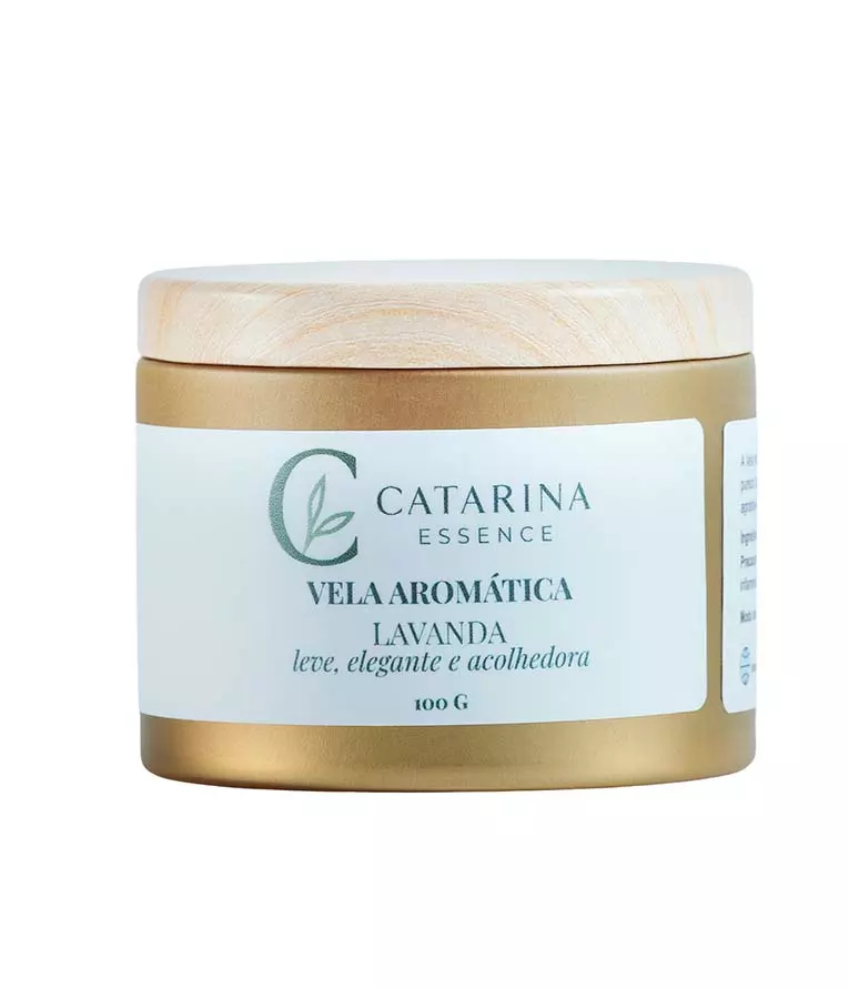 Vela Aromática Lavanda 100g